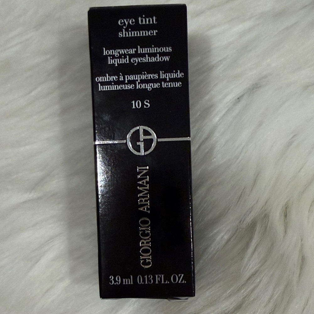 Giorgio Armani Eye Tint 10S Shimmer Longwear Liquid Eyeshadow NIB